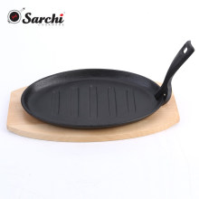 cast iron grill fry pan with removable handle